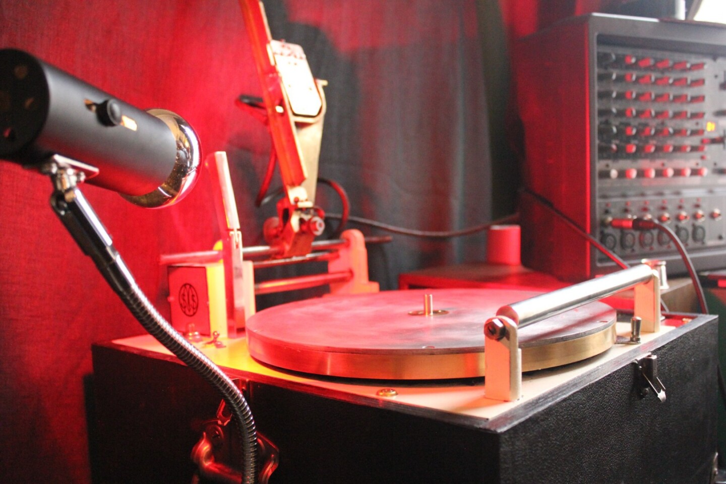 The Library of Dangerous Thoughts collection features music and monologues etched onto X-ray film using an original 1957 recording lathe