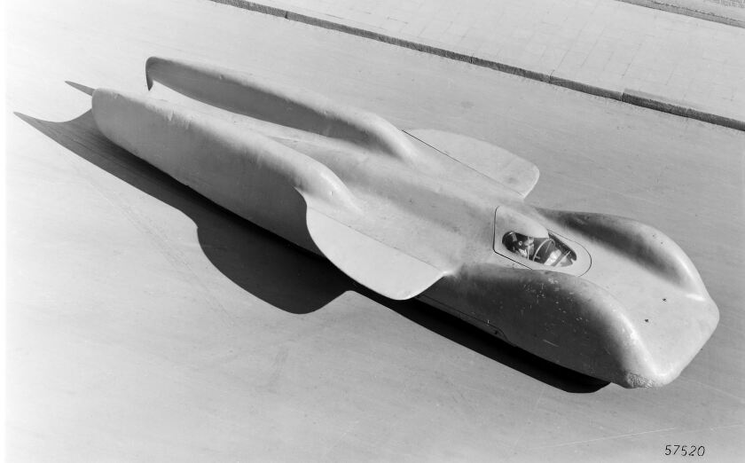 Pre-WWII Mercedes Benz experimentation with streamlining