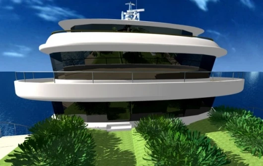 The WallyIsland 325-foot gigayacht