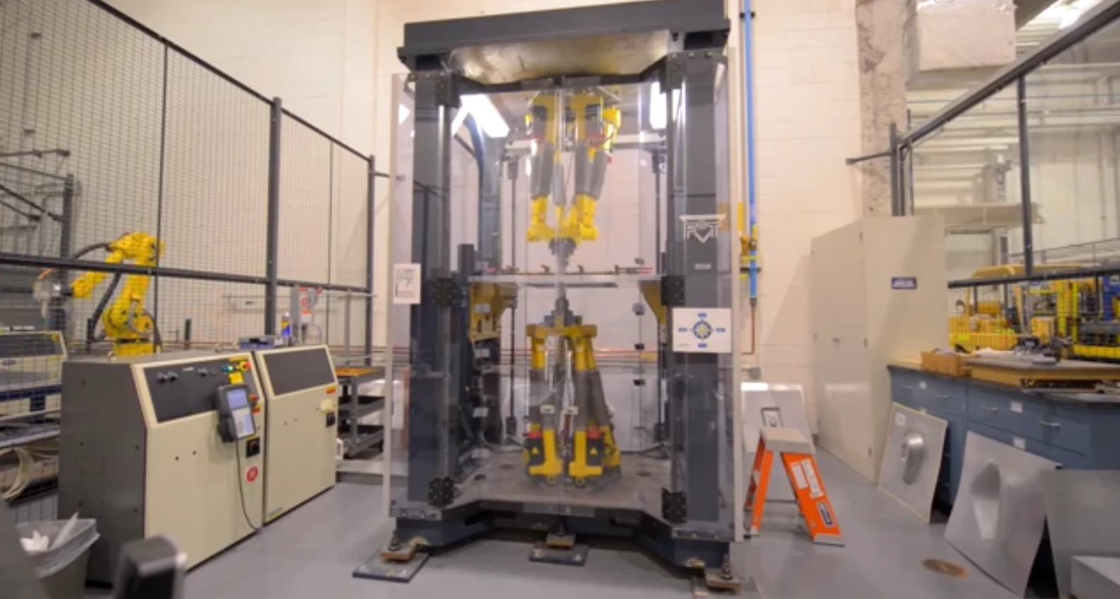 Ford Freeform Fabrication Technology uses an embossing technique similar to 3D printing
