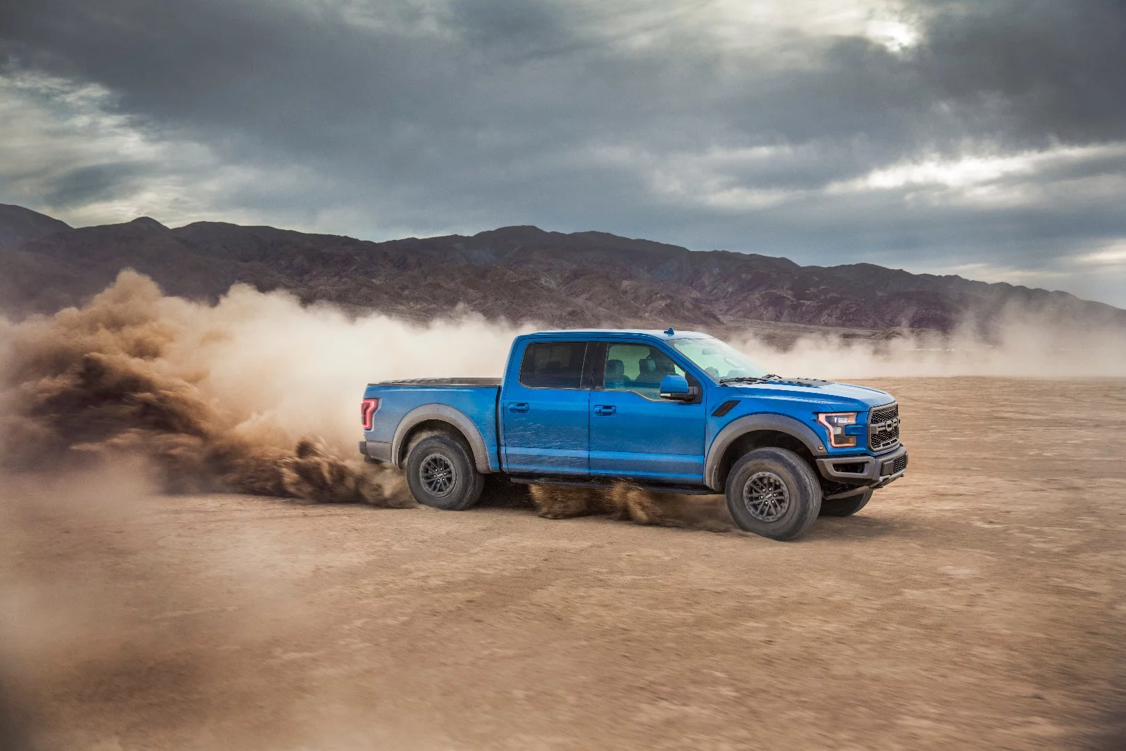 With its 3.5-liter twin turbo V6, the 450-horsepower F-150 Raptor packs plenty of punch, but the way Ford sees it there’s more to off-road muscle than sheer engine power
