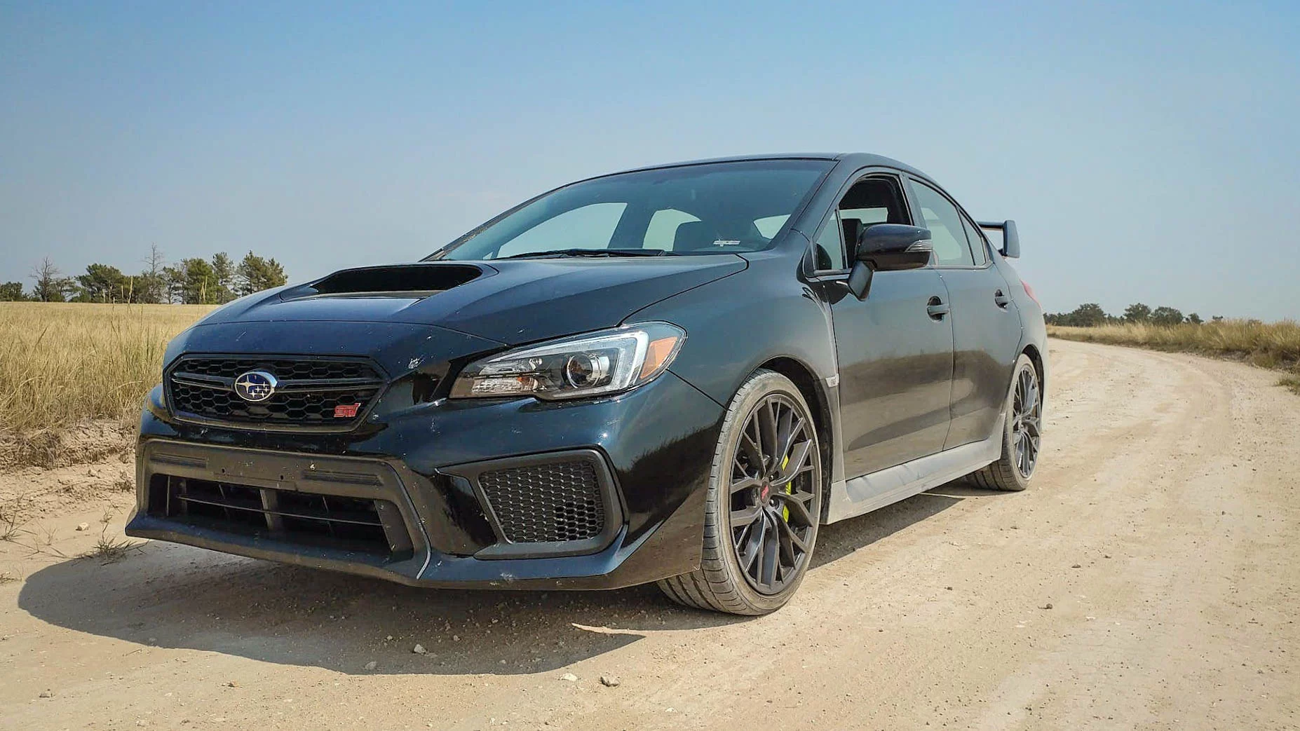 The 2018 Subaru STI is the performance-tuned model of the already performance-oriented WRX
