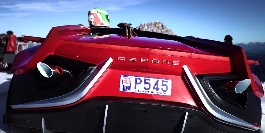 The Frangivento Asfané gets some fresh air in the Dolomites