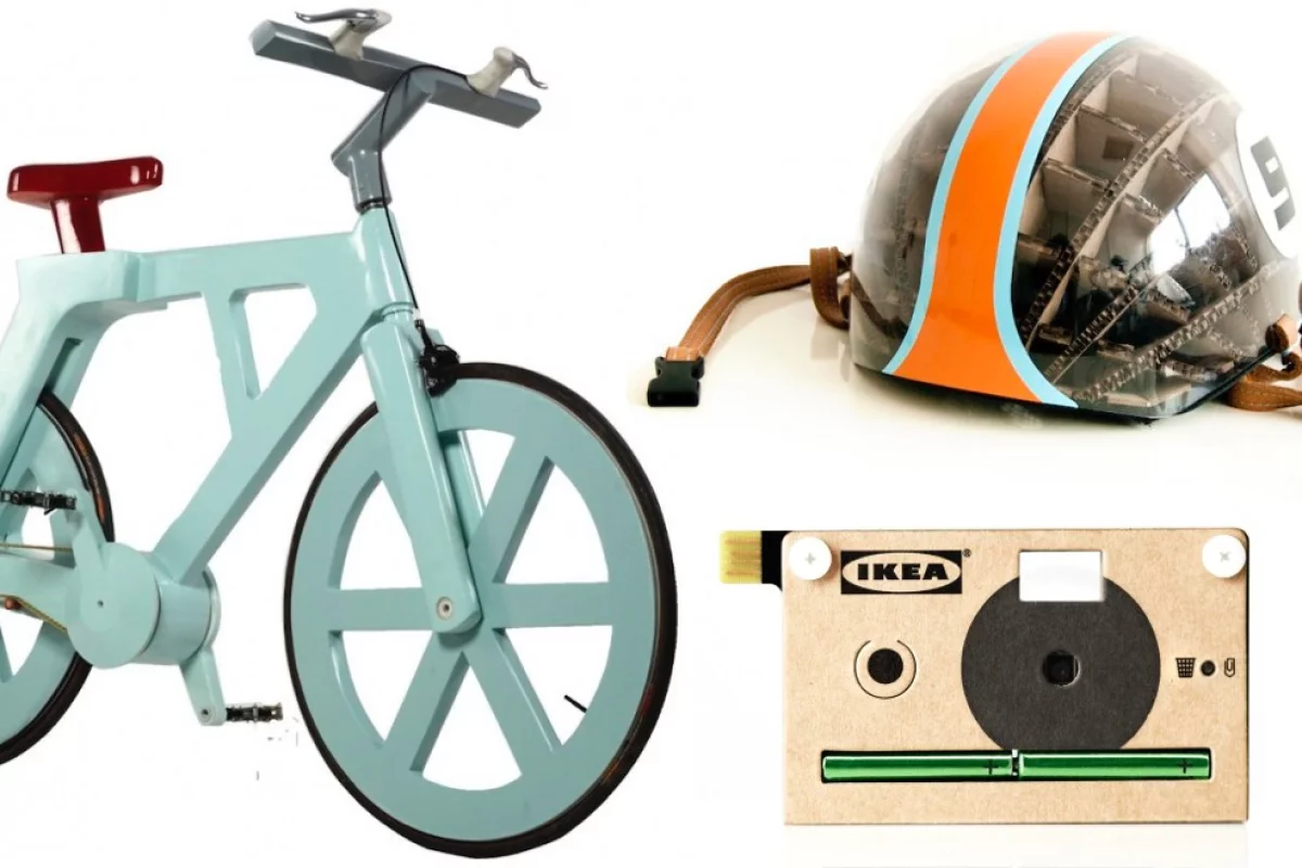 Cardboard – it can be used for making more than just boxes