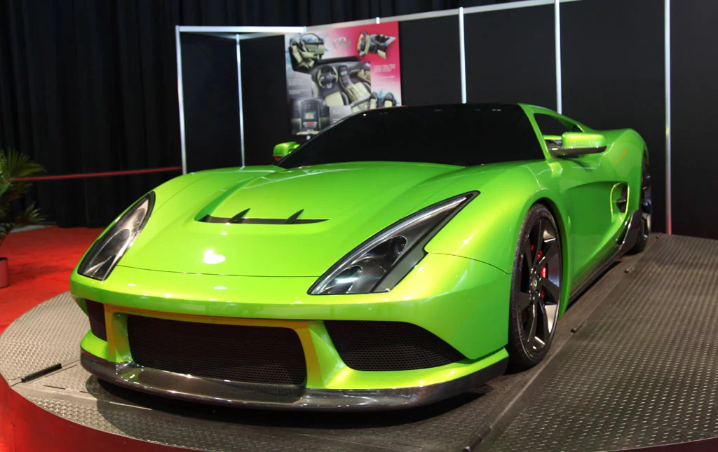 The Revenge Verde supercar