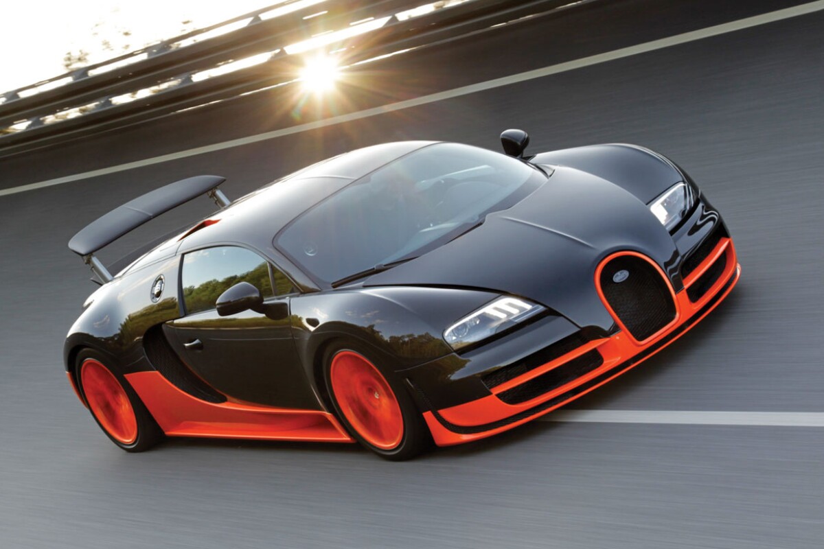 The Bugatti Veyron Super Sport 16.4 is (officially) the fastest production car in history