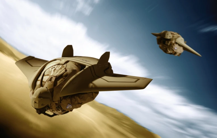 The Gryphon winged suit has a 5:1 glide ratio, electronic guidance system and heads-up display