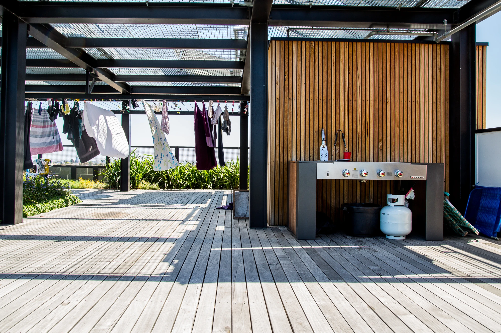 The Commons by local firm Breathe Architecture is a beautiful five-story apartment block with sustainability emanating from every square foot, starting with the earth under its foundations and ending with a communal veggie garden on its roof (Photo: Nick Lavars/Gizmag.com)