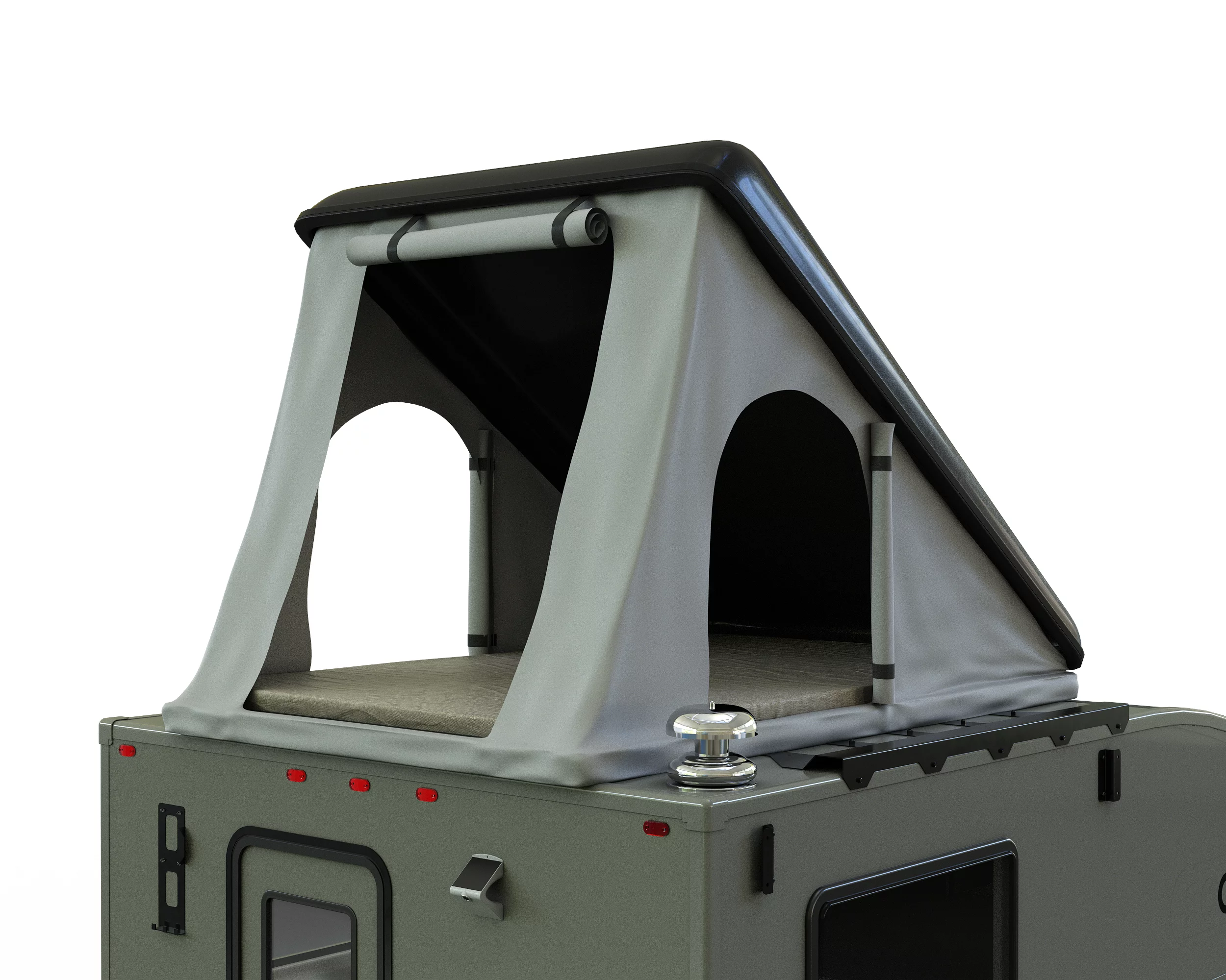 The Roost stores its own mattress