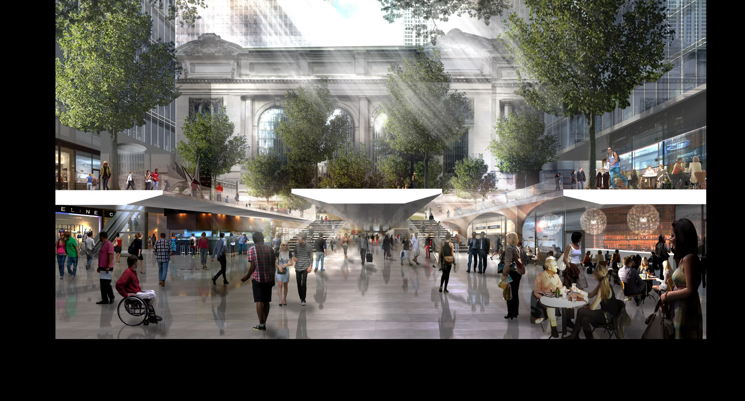 Foster + Partners' emphasis on public space (Image: Foster + Partners)