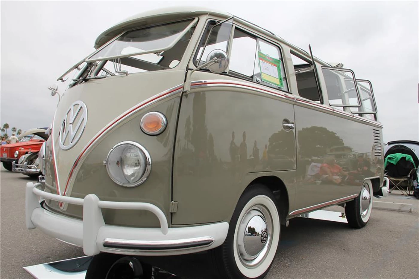 Barrett-Jackson sold this 1963 Volkswagen 23-window Deluxe Samba for $217,800 in 2011