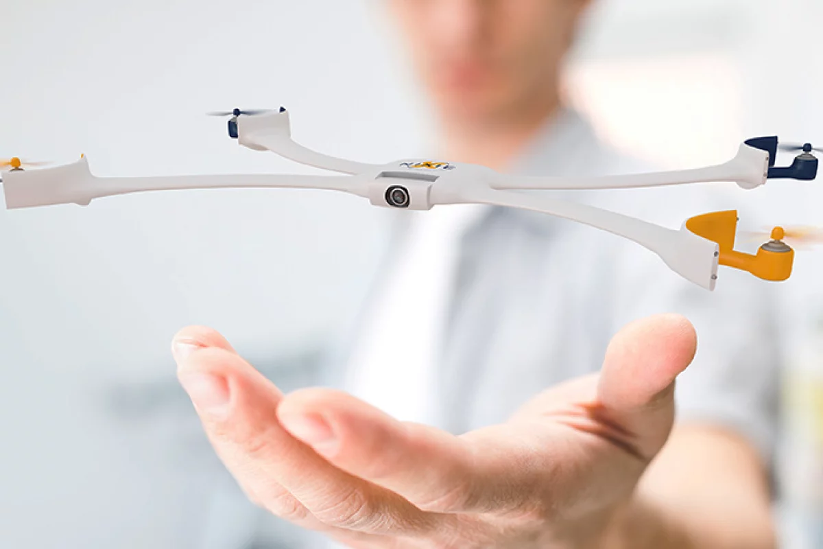 Nixie is a wearable drone designed for autonomous seflies