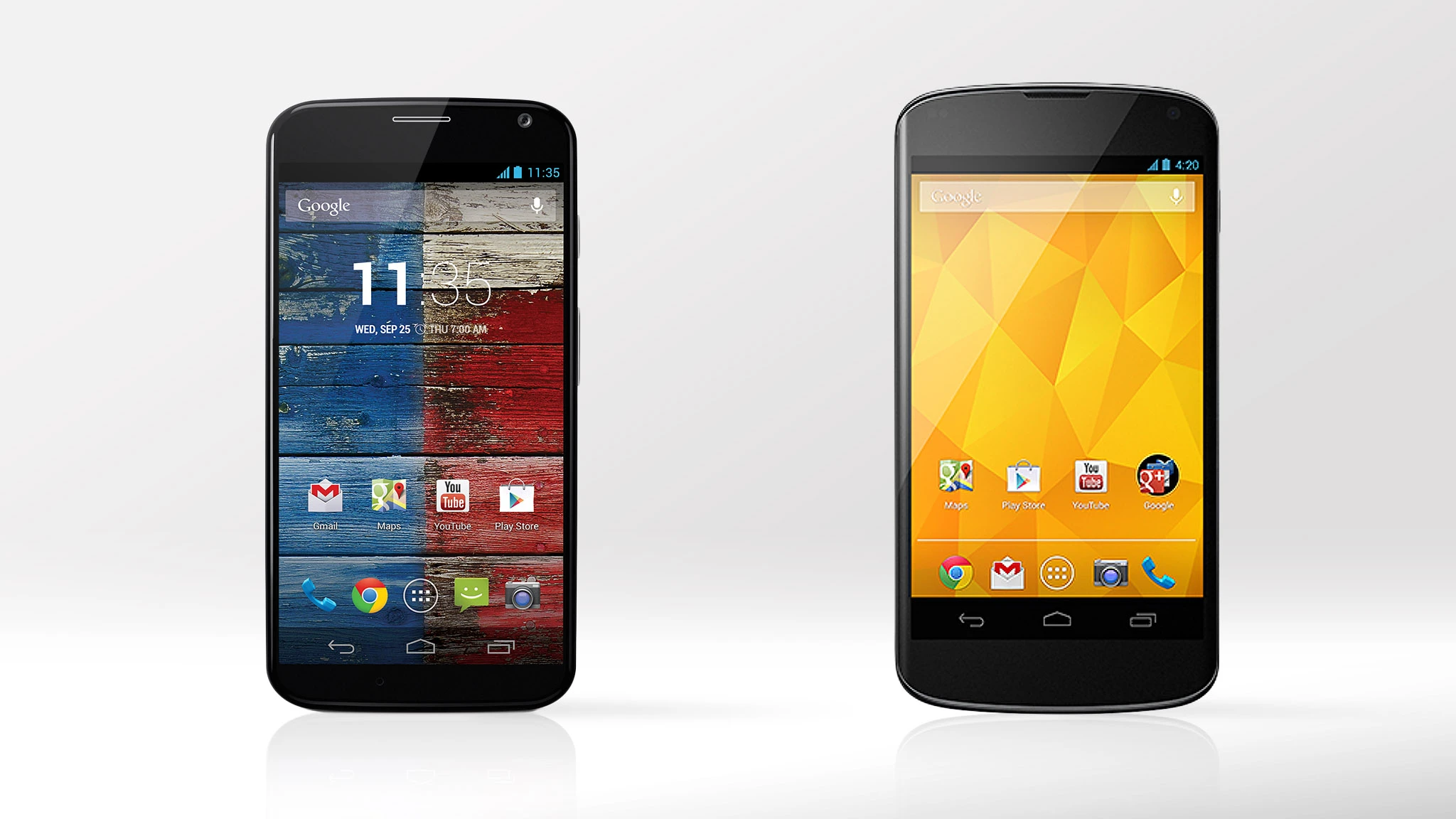 Moto X or Nexus 4? Let Gizmag help you make up your mind