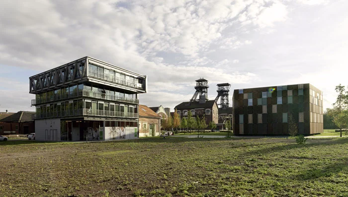 The Metaphone is the centerpiece of an ongoing project to regenerate a former coal mine in the Pas-de-Calais region of northern France (Photo: André Morin)