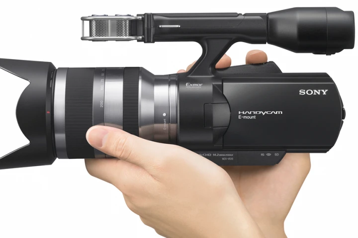 Sony's NEX -VG10 interchangeable lens HD camcorder