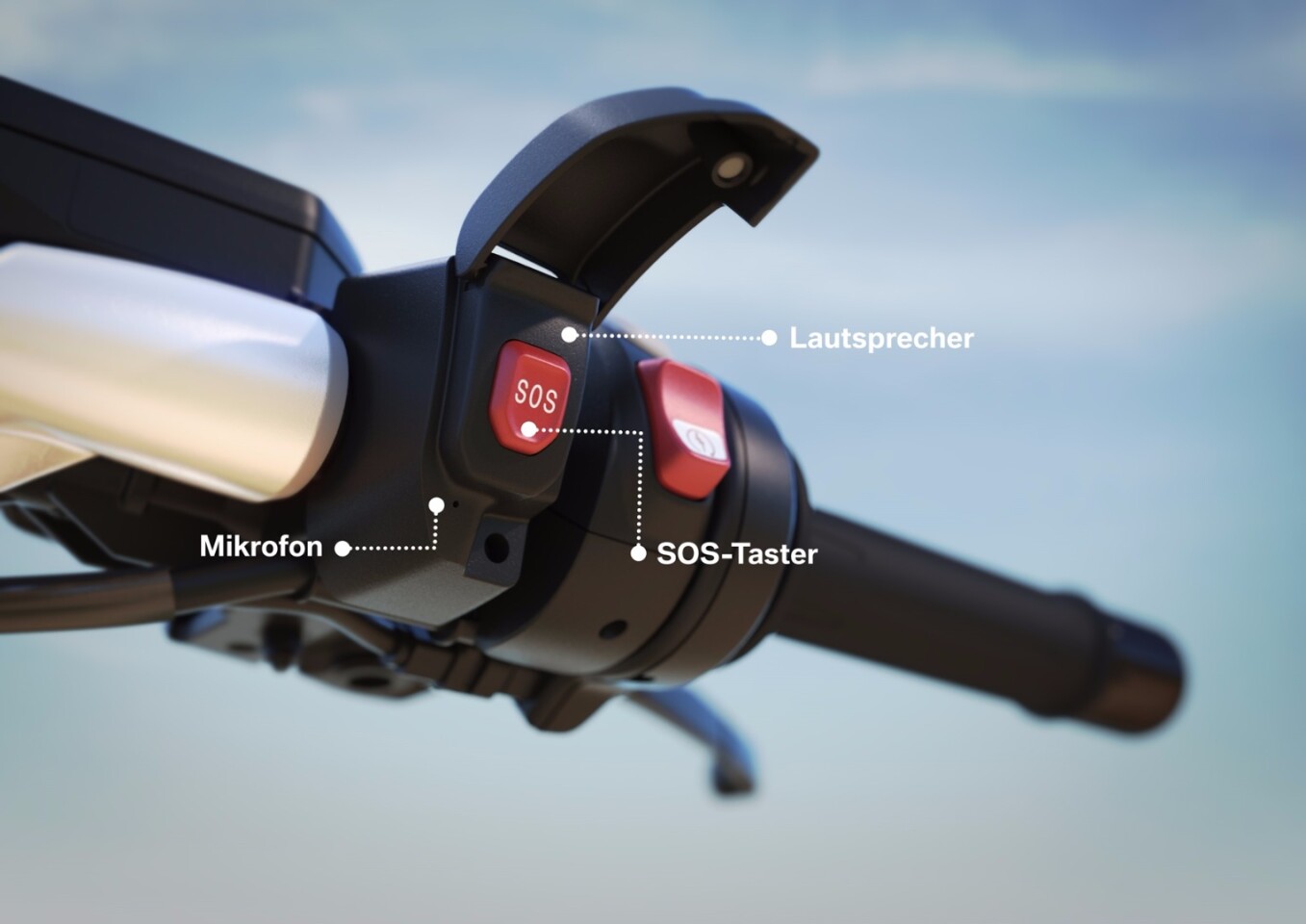 BMW Motorrad is also set to introduce an eCall system (Intelligent Emergency Call) to its bikes, which will automatically connect and send essential information to a BMW call center in the event of an accident