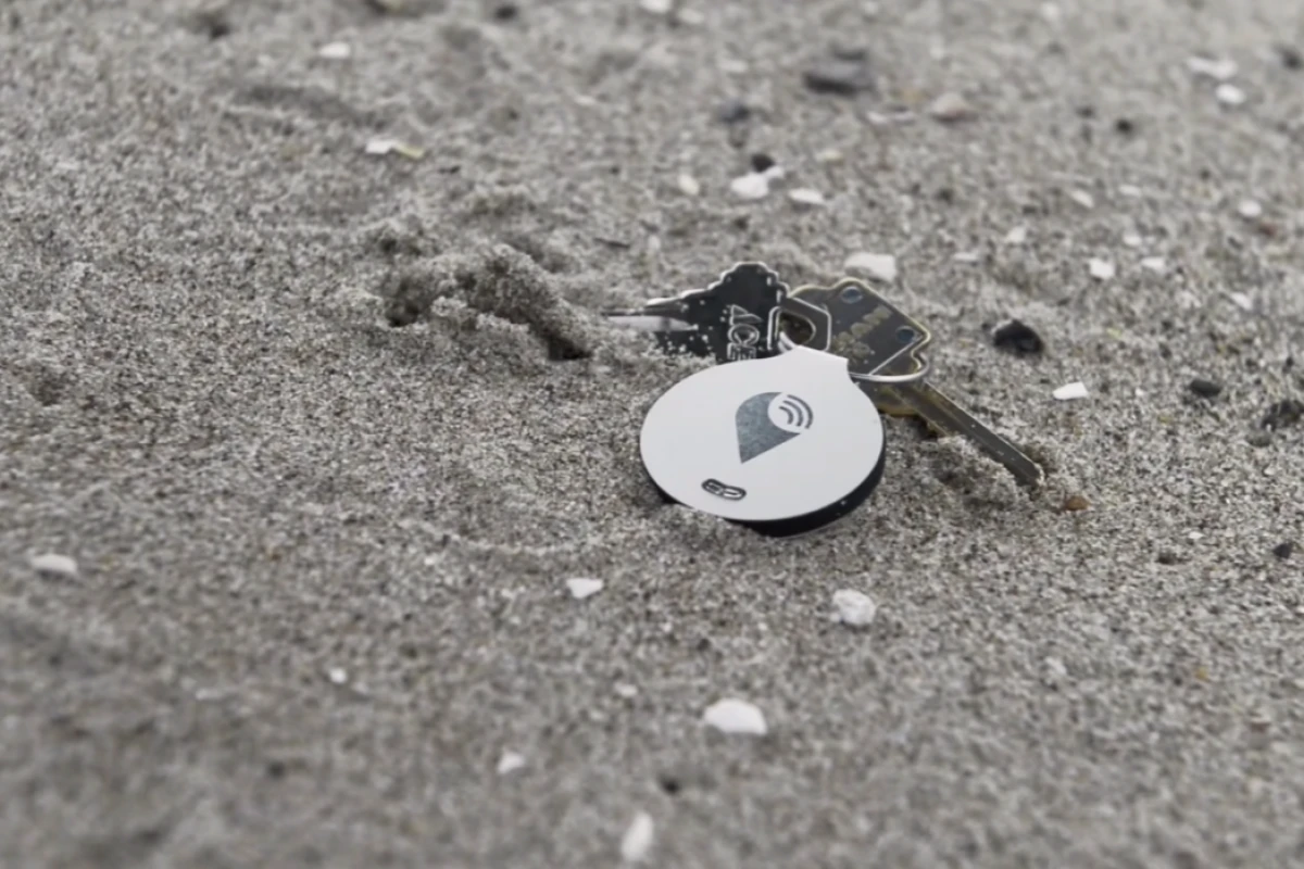 The TrackR bravo is a two-way item-tracking device