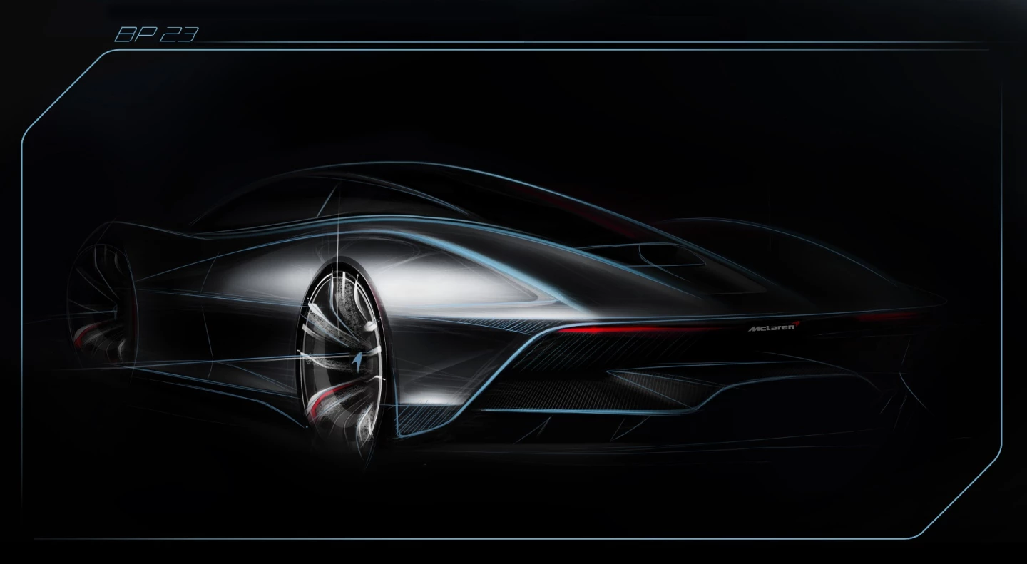 The three-seat petrol-electric hybrid will have a similar seating layout to the legendary McLaren F1, will be faster than the 243mph (391km/h) F1, will only be produced in limited quantities (106) and would have cost £1.6million plus taxes if they weren't all sold already.