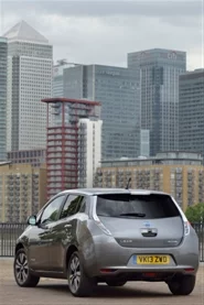 The LEAF is just as practical as a standard hatchback