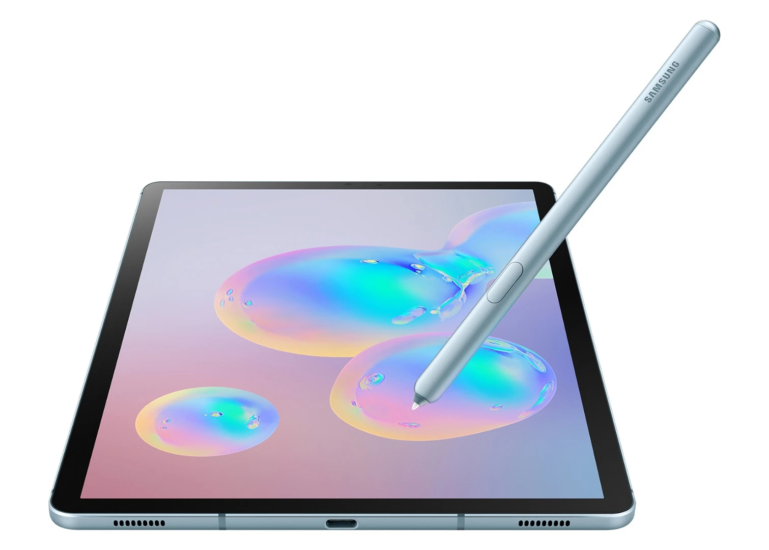 The newly upgraded S Pen can be used as a remote control as well as a stylus on the Galaxy Tab S6