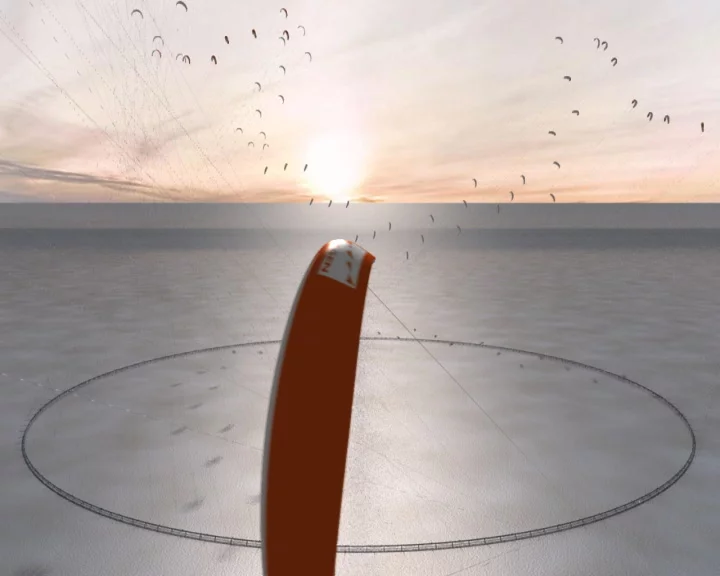 KiteGen off-shore carousel concept (Image: KiteGen)