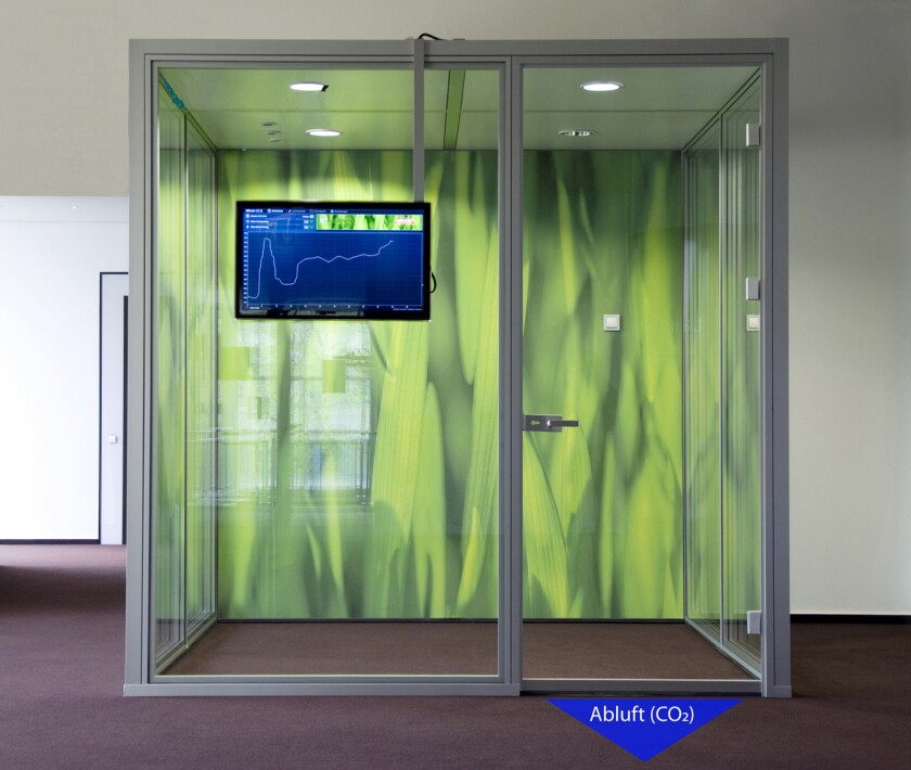 A demo setup of Fraunhofer's door seal system