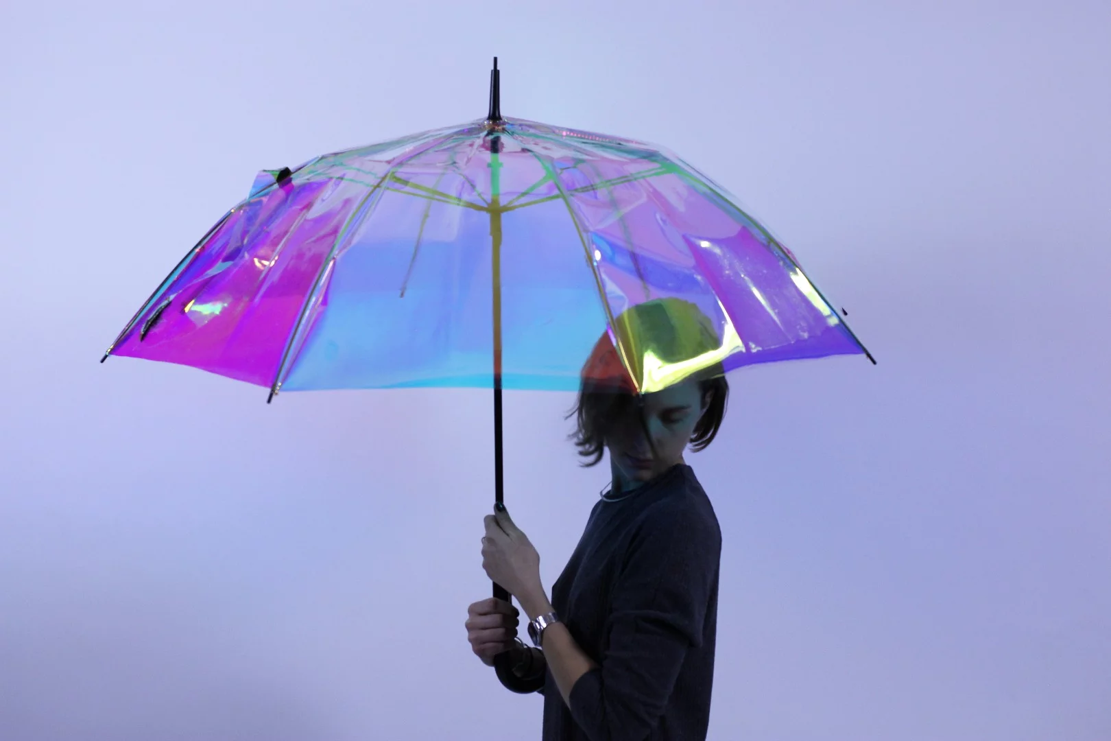 The oombrella is designed to predict a downpour and remind you to take it when heading out