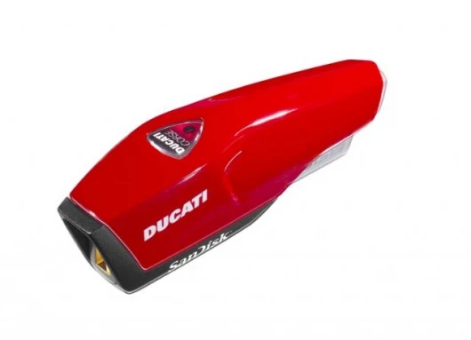 Sandisk's Extreme Ducati Edition USB thumbdrive
