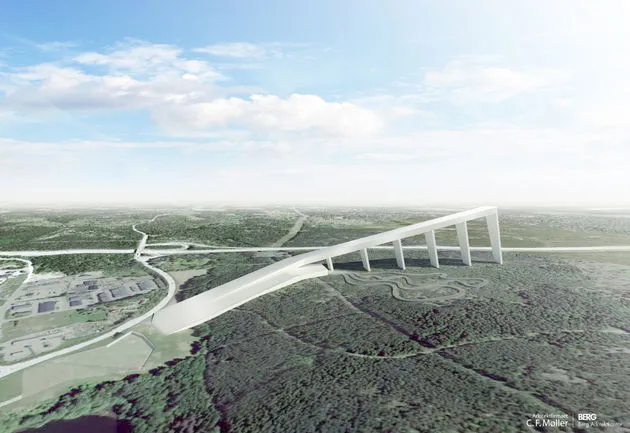 The indoor ski slope meets the requirements for hosting the World Cup, measuring 700m long and with a drop of 160 meters (image from skipark360)