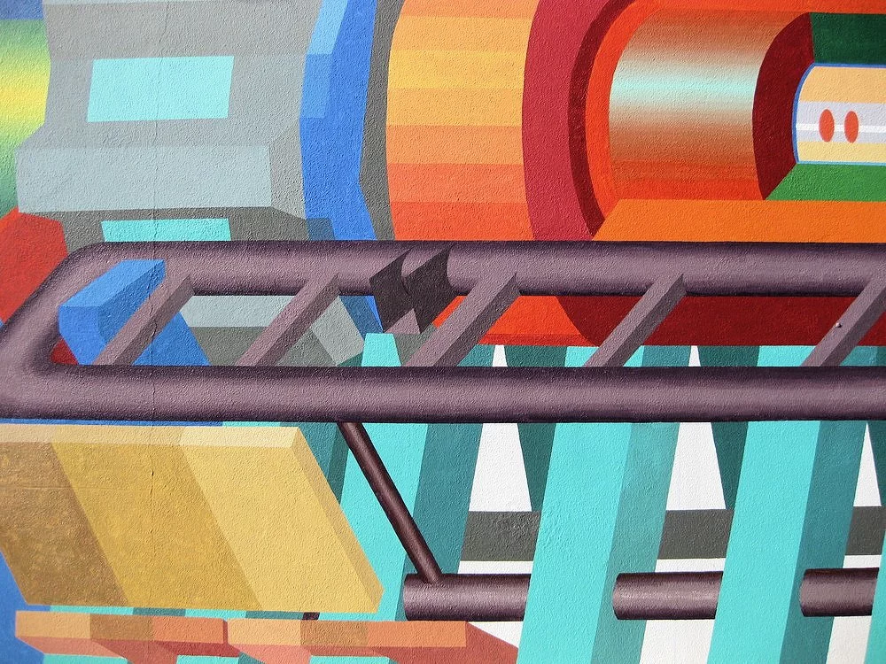 Detail of the Redux ATLAS mural (Photo: J. Kristofoletti)