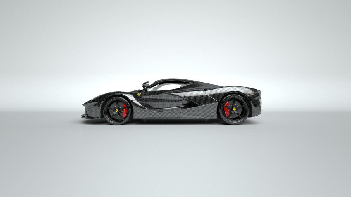 Vitesse AuDessus' carbon fiber-clothed Ferrari LaFerrari