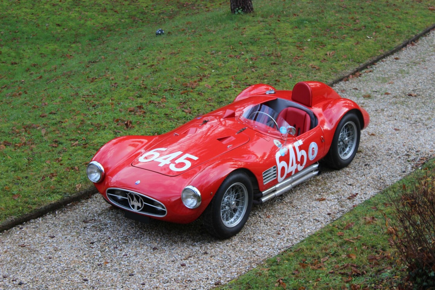 This 1954 Maserati A6 GCS/53 Spyder Fiandri & Malagoni came with an impressive racing provenance both in period and in recent historic events which is extensively documented in the auction description. This car raced in the original Mille Miglia, plus six times in the Mille Miglia historic. It changed hands for €2,445,600 to set a new world record for the model. Sold for $2,996,477 (€2,445,600)