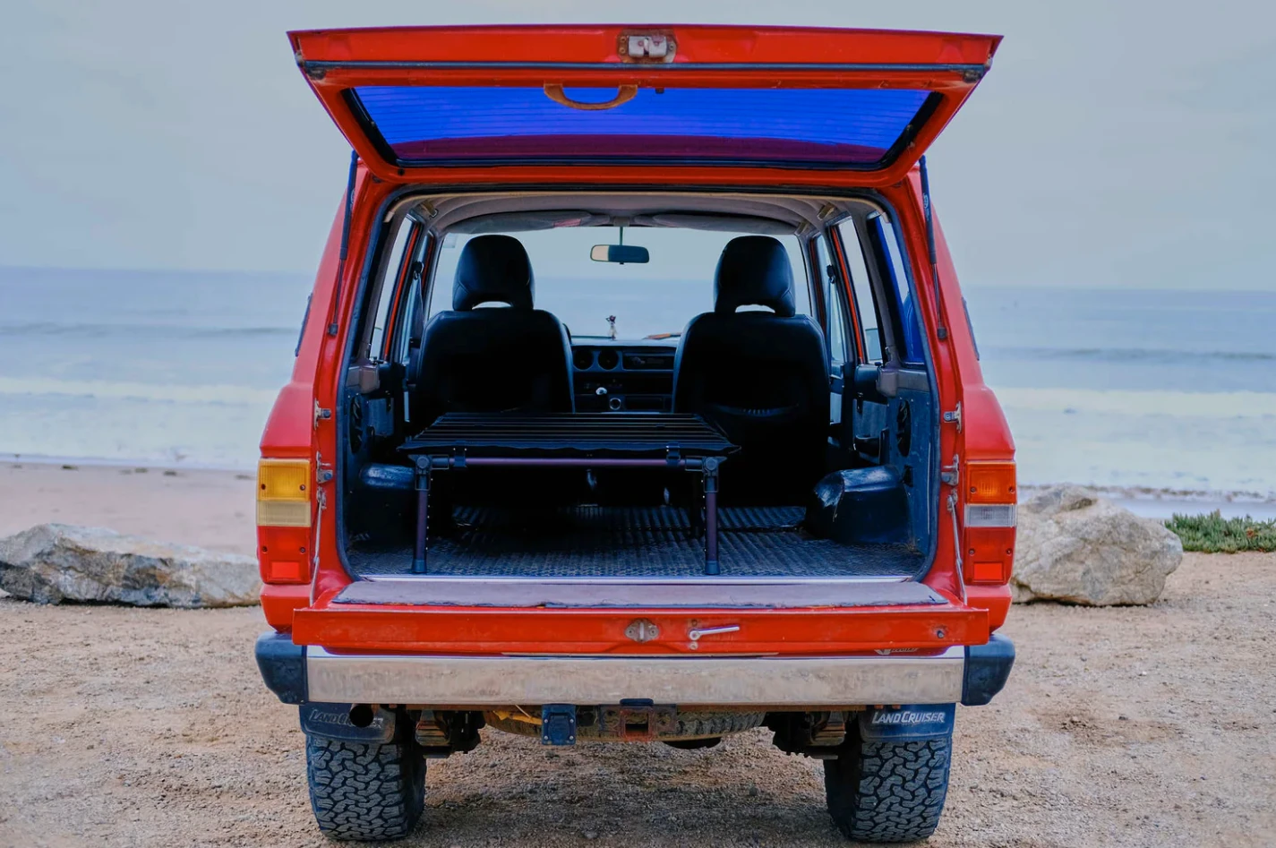 Collisible Rv Collapsible RV bed makes impromptu camper wagon out of a Subaru or SUV