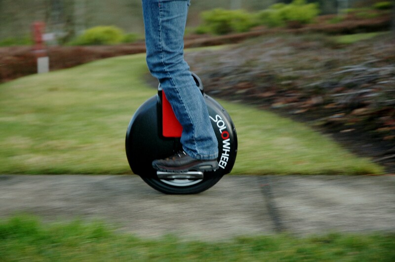 Solowheel is a portable motorized unicycle