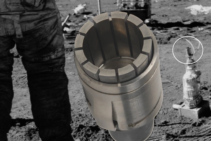 A drill chuck, which flew on Apollo 15, is expected to fetch US$50,000 at auction