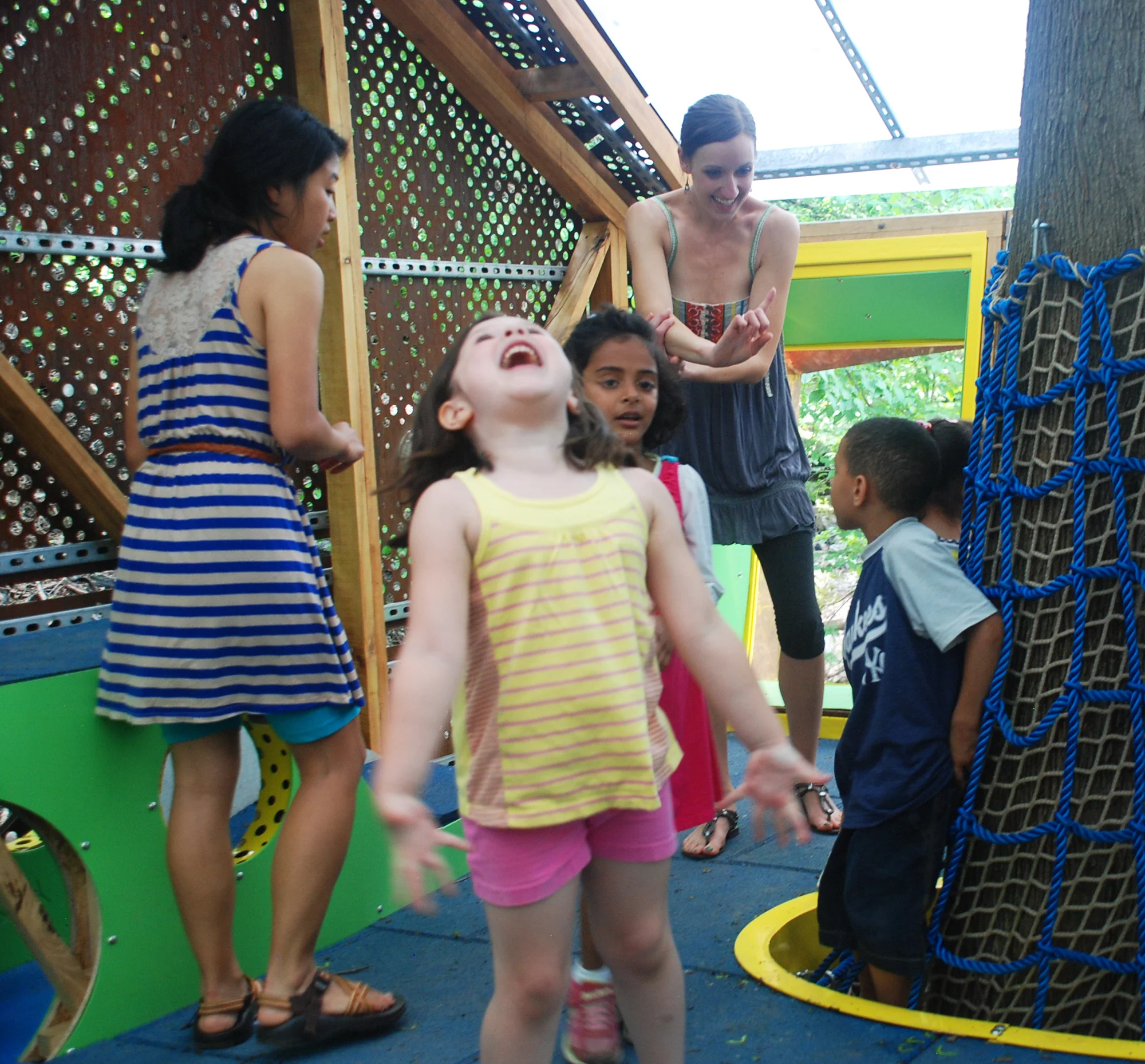 The grounds of Jowonio preschool contain a nature trail which has proven therapeutic for children with ADD (Photo: Syracuse SOA)