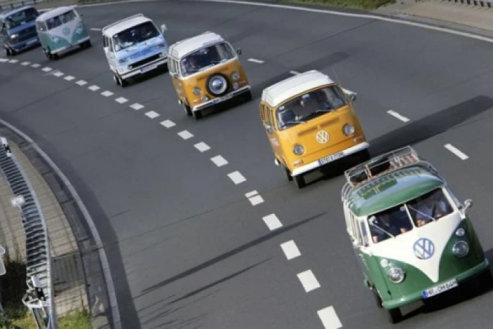 Celebrations included a special convoy through Hanover