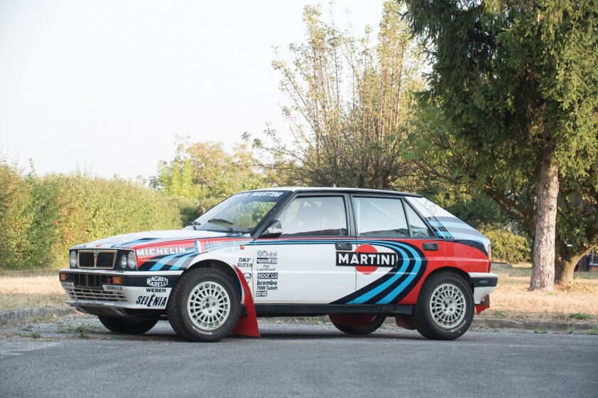 Luigi Compiano loved Rally Cars and this 1989 Lancia Delta HF Integrale 16V 'Ufficiale' is a factory works rally car like many other significant racing models with provenance in the collection.