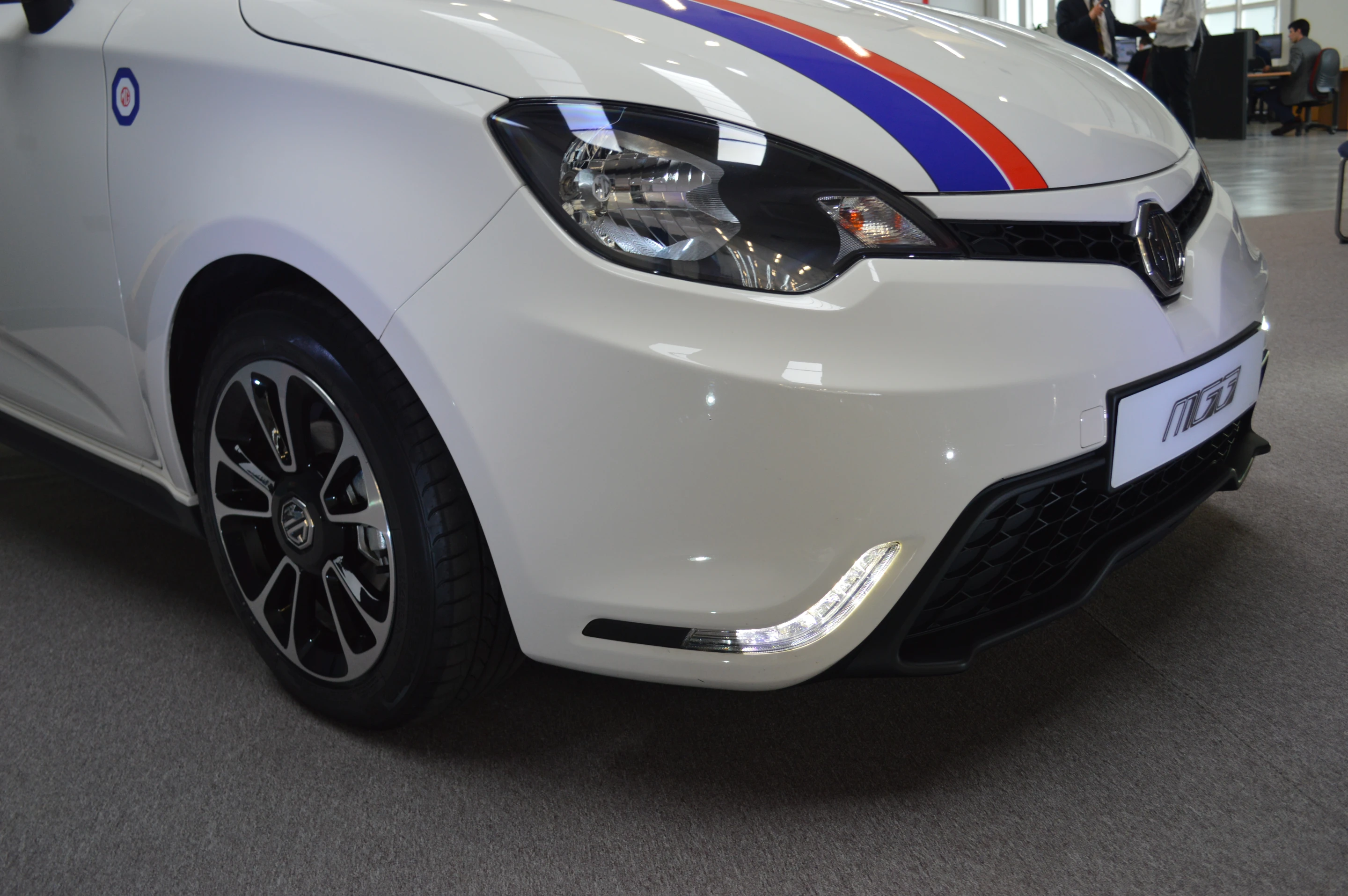 MG unveils its MG3 hatchback (Photo: Gizmag)