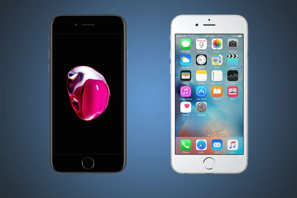 Comparing the iPhone 7 with the iPhone 6s