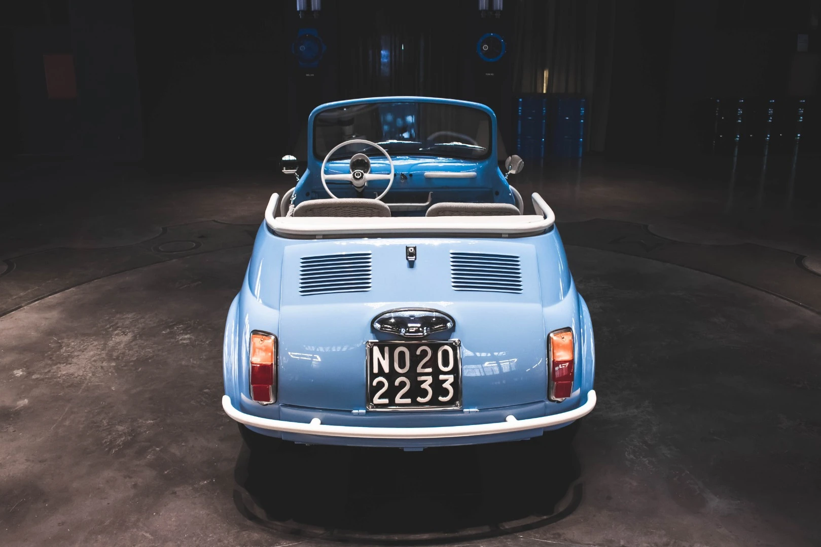Key features such as the external panels, front and rear bumpers were all hand crafted