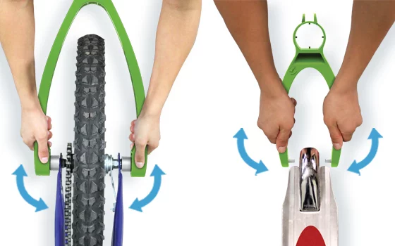 The fitting process has been kept tool-free and therefore parent-free