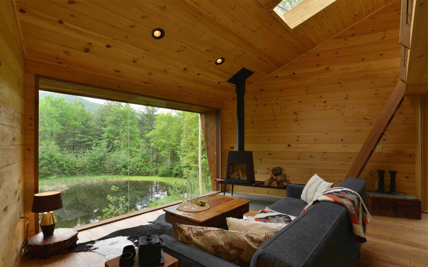 Residents enjoy views across the lake