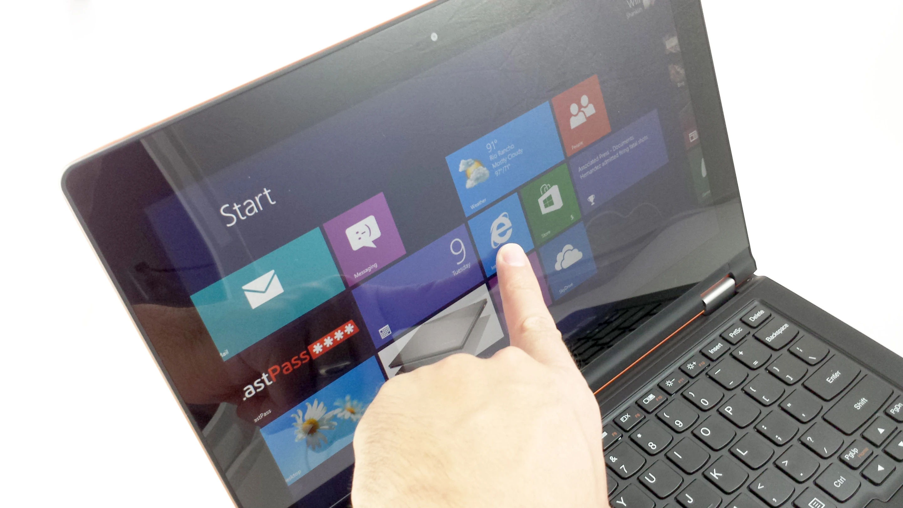 Multitouch can be handy, even in Notebook Mode