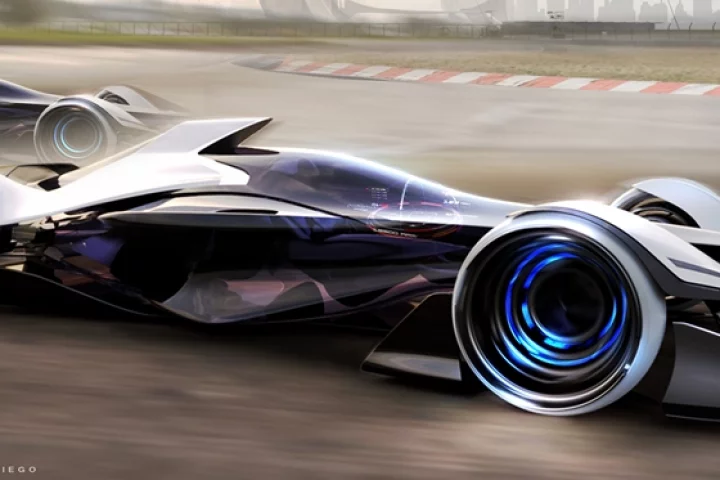 Infiniti USA's Synaptiq concept has won the People's Choice public vote at the 2014 LA Auto Show Design Challenge