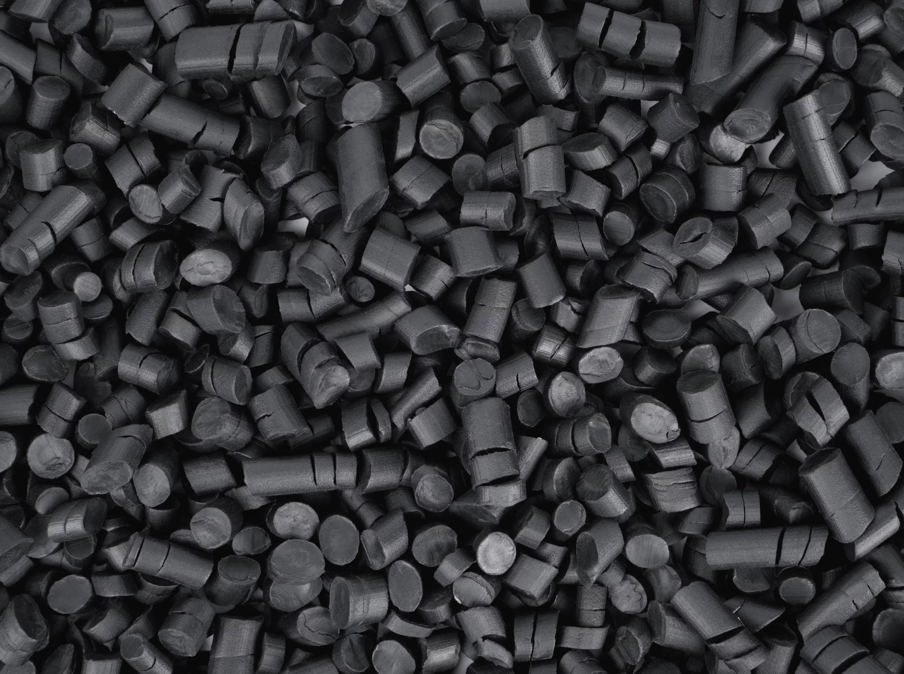 The Poly-G PE-07GM additive takes the form of small black pellets