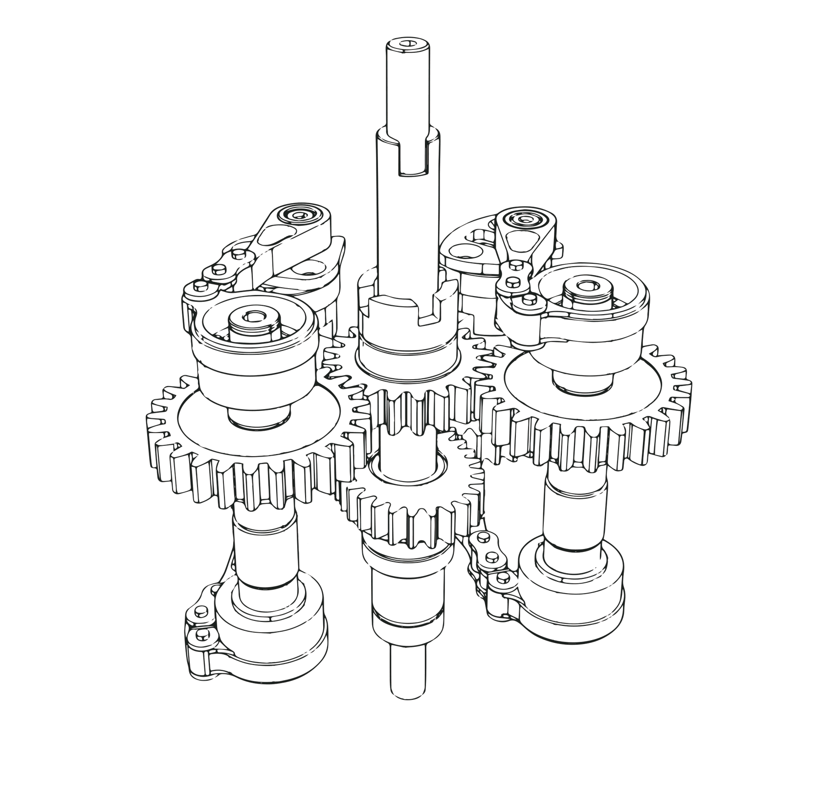 The RatioZero design, integrated into a sealed unit