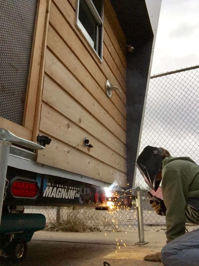Constructing the tiny house