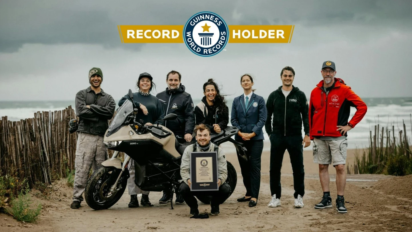 Zero Motorcycles claims world record for longest journey on an electric moto