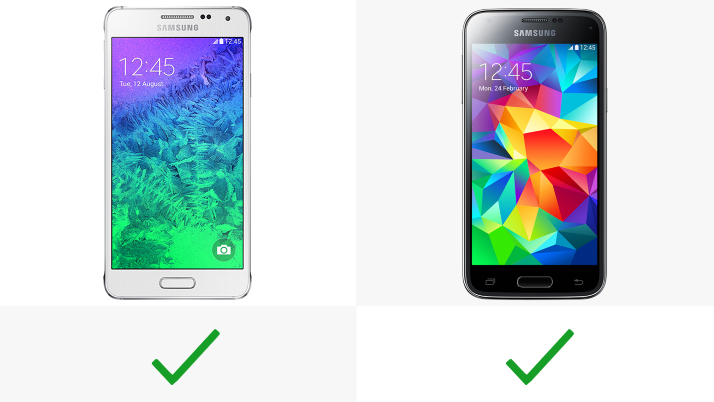 Both handsets offer a power sipping mode